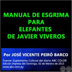 Autor: JOSÉ VICENTE PEIRÓ BARCO - Cantidad de Obras: 73